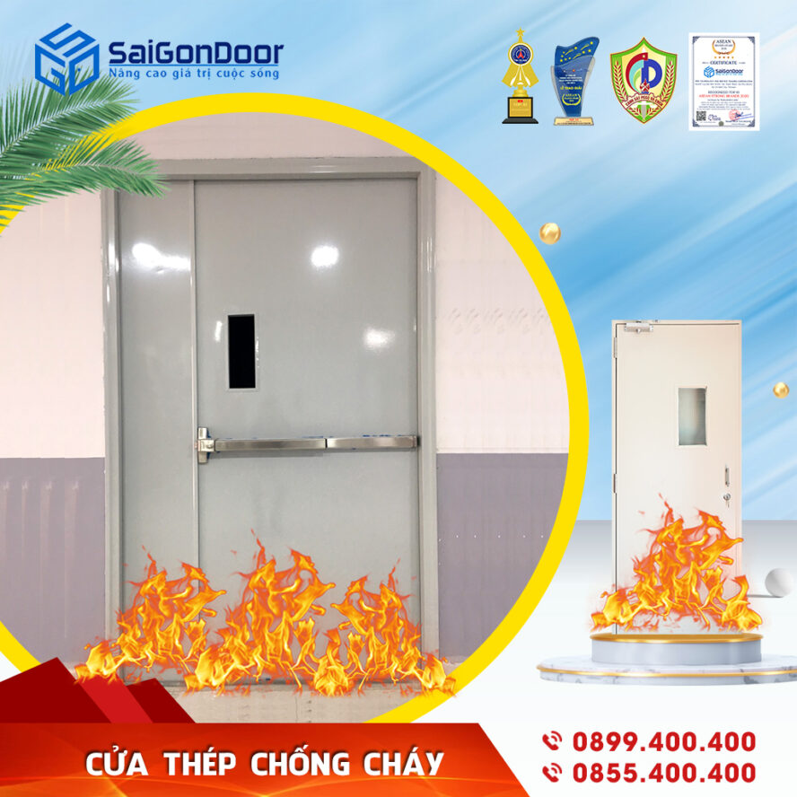 Báo giá cửa thép thoát hiểm